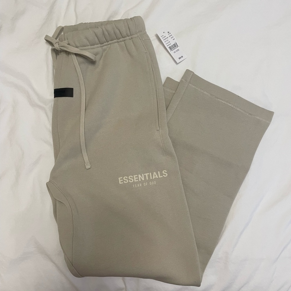Essentials Fear of God wheat Relaxed sweatpants